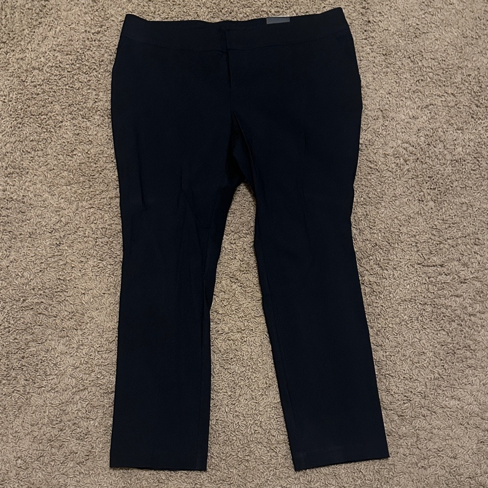 Torrid Studio Classic Straight Leg Black Pants